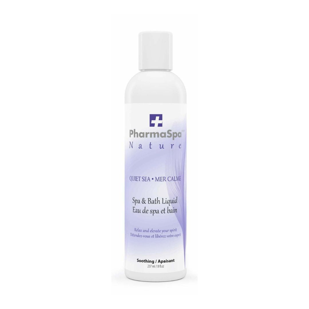 PharmaSpa Liquid Spa Fragrance Quiet Sea. Aromatherapy fragrance for hot tubs and jetted baths.